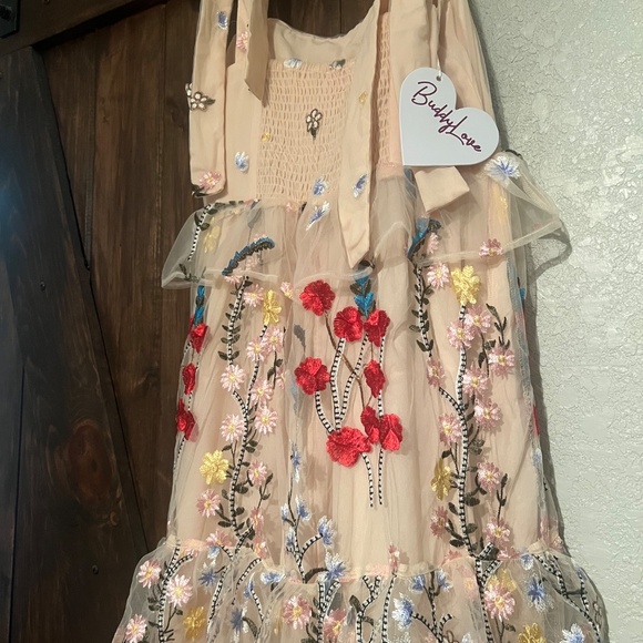 Buddy Love EDIE Tie-Shoulder Maxi Dress - Picture 4 of 4